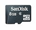 Vente de Livres.com : Sandisk - Carte microSDHC - avec adaptateur Micro-SD/SD - 8 Go