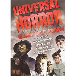 Universal Horror: Classic Movie Archive (The Black Cat / Man Made Monster / Horror Island / Night Monster / Captive Wild Woman)