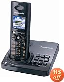 Panasonic KX-TG8231B DECT 6.0 Cordlesss phone System with an All Digital Answering System