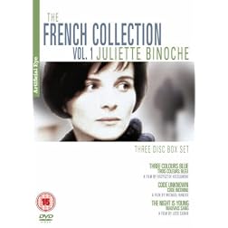 French Collection Vol. 1 - Juliette Binoche Collection (Three Colours Blue / Code Unknown / Mauvais Sang ) (PAL/Region 2)