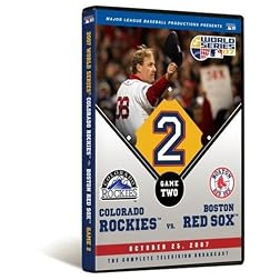 2007 World Series Game 2 - Boston Red Sox 2, Colorado Rockies 1