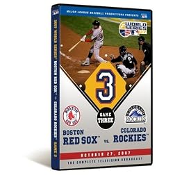 2007 World Series Game 3 - Boston Red Sox 10, Colorado Rockies 5