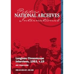 Longines Chronoscope Interviews, 1953, v.19: W. Harriman, Daniel Poling