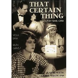 That Certain Thing (Silent) (B&W)