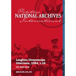 Longines Chronoscope Interviews, 1954, v.16: Arthur V. Watkins, Ferenc Nagy