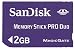SanDisk MemoryStick Pro Duo 2GB SDMSPD-2048-J61
