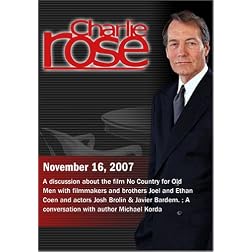 Charlie Rose - No Country for Old Men / Michael Korda (November 16, 2007)