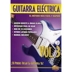 Guitarra Eléctrica, Vol 3: ¡Tú Puedes Tocar La Guitarra Ya! (Spanish Language Edition) (DVD)