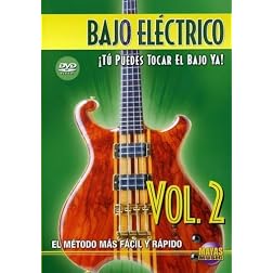 Bajo Eléctrico, Vol 2: ¡Tú Puedes Tocar El Bajo Ya! (Spanish Language Edition) (DVD)