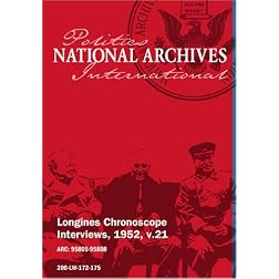 Longines Chronoscope Interviews, 1952, v.21: DAN KIMBALL, REP. HALE B0GGS
