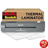 Scotch TL901 Thermal Laminator, 15.5 x 6.75 x 3.75 Inches, 2-Roller System