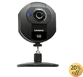Linksys WVC54GCA Webcam 640x480 802.11G Wireless Internet Home Monitoring Camera