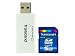 Transcend 16 GB SDHC Class 6 Flash Memory Card with Compact Card Reader