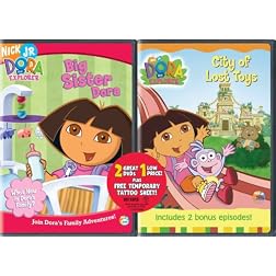 Dora the Explorer: Big Sister Dora/City of Lost Toys