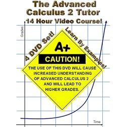 The Advanced Calculus 2 Tutor - 4 DVD Set - 14 Hour Course - Learn by examples!