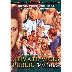 Private Vices Public Virtues