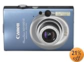 Canon PowerShot SD1100IS 8MP Digital Camera with 3x Optical Image Stabilized Zoom (Blue)