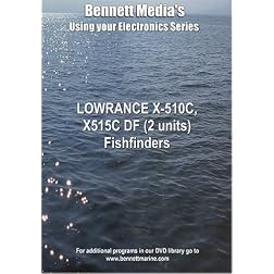 LOWRANCE X-510C, X515C DF (2 units) Fishfinders