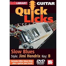 Quick Licks for Guitar - Jimi Hendrix Slow Blues Key of B