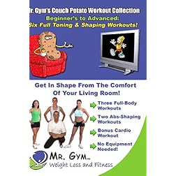 The Couch Potato Workout Series: 6 Workouts, 2 DVDs (Resistance Training Exercises; Abs & Cardio)