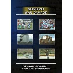 Kosovo War Damage Royalty Free Stock Footage