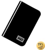 Western Digital Passport Essential Portable 250GB USB 2.0 External Hard Drive (WDME2500TN)