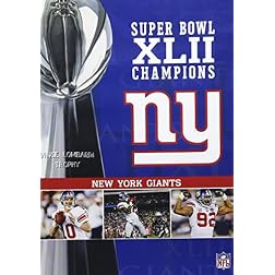 NFL Super Bowl XLII - New York Giants Championship DVD