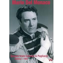 Mario Del Monaco at the Bolshoi