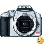 Canon Digital Rebel XSI 12MP Digital SLR Camera (Silver Body Only)