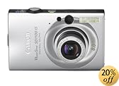 Canon PowerShot SD1100IS 8MP Digital Camera with 3x Optical Image Stabilized Zoom (Silver)