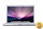 Apple MacBook Pro MB133LL/A 15.4-inch Laptop (2.4 GHz Intel Core 2 Duo Processor, 2 GB RAM, 200 GB Hard Drive, DVD/CD SuperDrive)