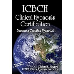 Become a Certified Hypnotist:  ICBCH Hypnosis Training Course (Set of 4 DVD's)