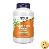 Now Foods Green Tea Extract, 250 Capsules / 400mg