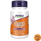 Now Foods 7-keto 100mg, 60 Capsules