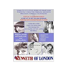 LEARN TO CUT & STYLE HAIR AT HOME/4-DVD SET