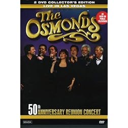 The Osmonds Live in Las Vegas 50th Anniversary 2 DVD Collector's Edition