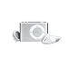 Vente de Livres.com : Apple - iPod shuffle (4ème génération) - 2 Go - Argent