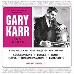 Gary Karr: Double Bass