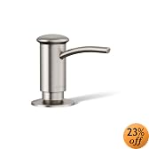 KOHLER K-1895-C-VS Soap or Lotion Dispenser with Contemporary Design (Clam Shell Packed), Vibrant Stainless