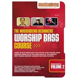 The Musicademy Beginners Worship Bass Course Volume 2