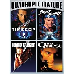 Van Damme Action Pack Quadruple Feature (Timecop / Hard Target / Street Fighter / The Quest)