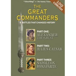 THE GREAT COMMANDERS 3-DVD SET, Parts 1, 2, 3