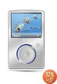 SanDisk Sansa Fuze 8 GB MP3 Player (Silver)