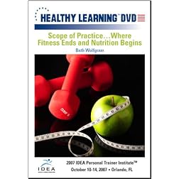 Scope of Practice�Where Fitness Ends and Nutrition Begins