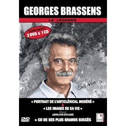 Georges Brassens - 2 documentaires + 1 CD