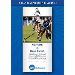 2006 NCAA Division I  Women's Field Hockey National Championship - Maryland vs. Wake Forest