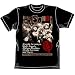 涼宮ハルヒの憂鬱 SOS団ライブTシャツ ブラック:XL