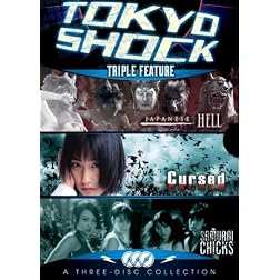 Tokyo Shock Horror Pack Triple Feature (Japanese Hell, Cursed and Samurai Chicks)