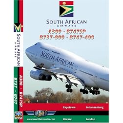 South African Airways Airbus A300, Boeing 737-800, Boeing 747SP & Boeing 747-400