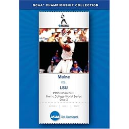 1986 NCAA Div I Men's College World Series, Maine vs. LSU